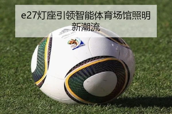 e27灯座引领智能体育场馆照明新潮流